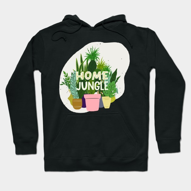 Home Jungle Hoodie by TashaNatasha